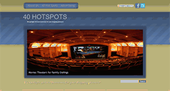 Desktop Screenshot of 40hotspots.com